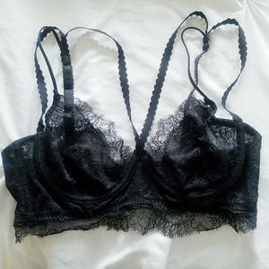 Black bralette